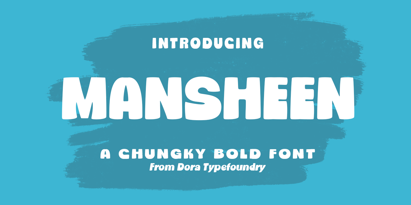 Schriftart Mansheen